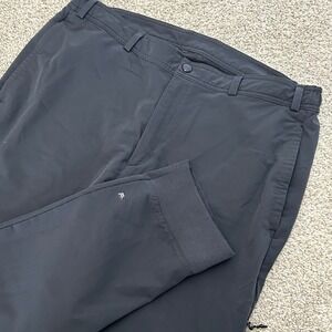 Mack Weldon Radius Flex Jogger XL 36X31 Black Water Resistant Tapered Pants